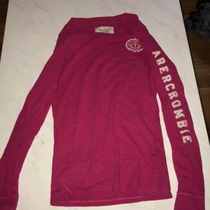 Vintage Abercrombie Long Sleeve Logo Top
